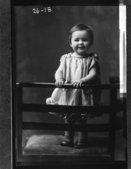 Photograph of Jessie Christine, the baby of Mrs. Chester Beaton