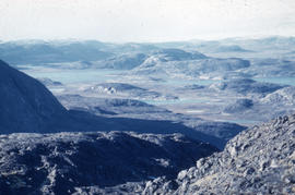 Photograph of the hills of Cape Dorset, Northwest Territories