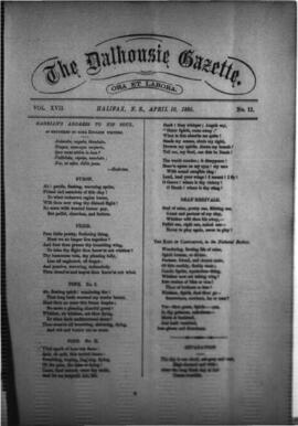 The Dalhousie Gazette, Volume 17, Issue 11