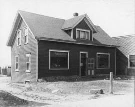 Photograph of the exterior of the front of the central office of the Prince Edward Island Telepho...