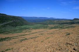 Photograph of the Gros Morne serpentine and vicinity, Newfondland and Labrador