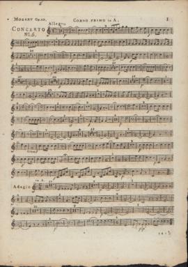 Concerto no. 5 for piano, opus 82 : corno primo