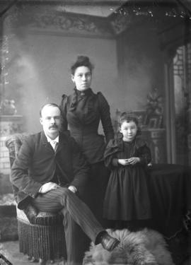 Photograph of George McDougall and family