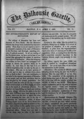 The Dalhousie Gazette, Volume 15, Issue 11