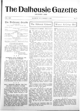 The Dalhousie Gazette, Volume 53, Issue 9