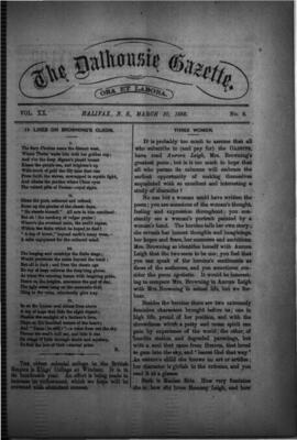 The Dalhousie Gazette, Volume 20, Issue 9
