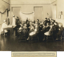 Photograph of Dr. F.W. Tidmarsh of the Health Centre No. 1 Nutrition Clinic