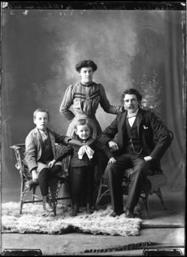 Photograph of Mr. Theodore Meikle and family