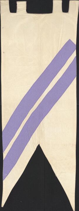 Lavender striped flag