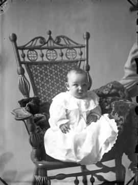 Photograph of Mrs. Charles Wilkie's baby