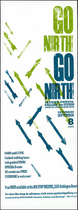 Go North! : Second annual gallery and studio tour of North End HFX