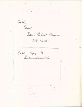 Correspondence with Éditions du Seuil