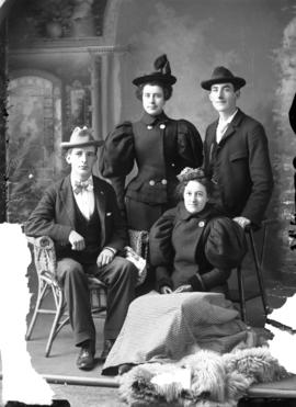 Photograph of Rutherford family