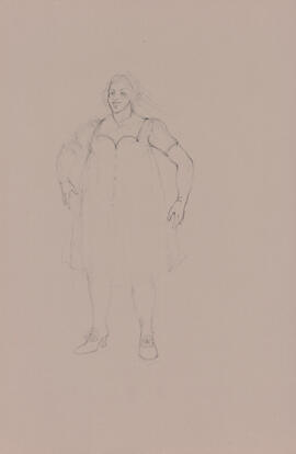 Costume design for large woman (Rose Beef?)