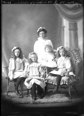Photograph of the children of Mrs. M. J. Murphy