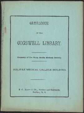 Catalogue of the Cogswell Library