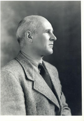Portrait of Thomas Head Raddal in profile