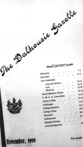 The Dalhousie Gazette, Volume 33, Issue 2