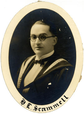 Portrait of Harold Lambert Scammell : Class of 1927
