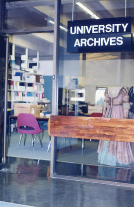 Photograph of the University Archives in the Killam Memorial Library, Dalhousie University