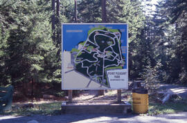 Photograph of a Point Pleasant Park map sign
