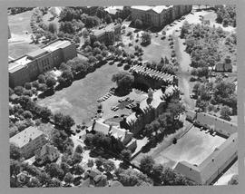 Aerial photograph of King's College