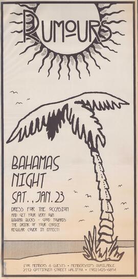 Rumours : Bahamas night : [poster]