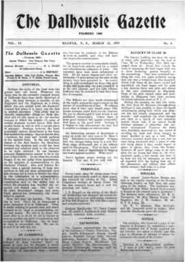 The Dalhousie Gazette, Volume 51, Issue 6