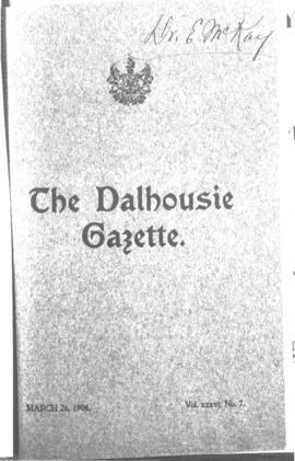 The Dalhousie Gazette, Volume 36, Issue 7