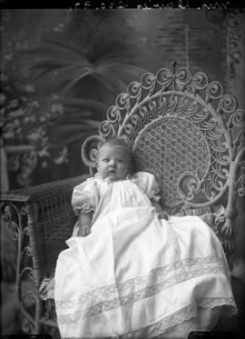 Photograph of Mrs. Davies' baby