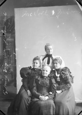 Photograph of Mrs. McCall and unknown individuals