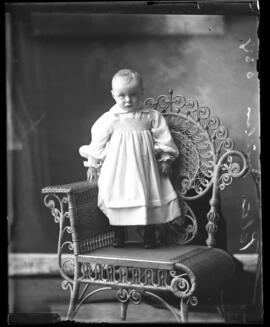 Photograph of the baby of Mr. Peter Miller