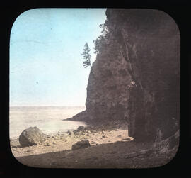 Photograph of unidentified cliffs