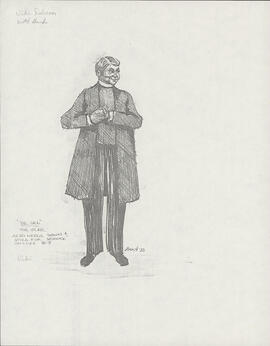 Costume design for the Vicar