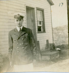 Photograph of Hector Corriveau, wireless operator on Sable Island
