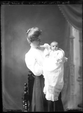 Photograph of Mrs. R. M. McGregor & baby