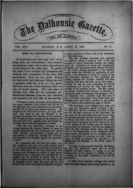 The Dalhousie Gazette, Volume 19, Issue 11