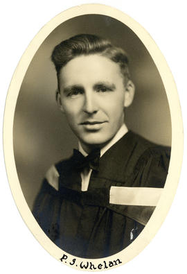 Portrait of P.J. Whelan : Class of 1949