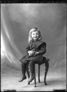Photograph of the child of Mrs. Dr. Ross