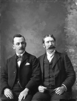 Photograph of Charles Blenkhorn and friend