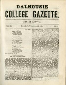 The Dalhousie College Gazette, Volume 3, Issue 7