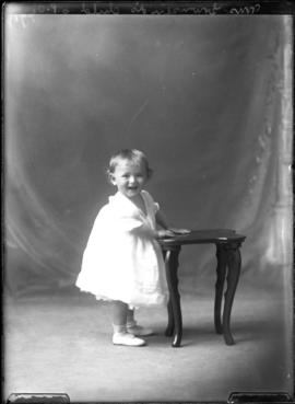 Photograph of the child of Mrs. Dr. Townsend