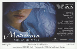 Madonna : songs of Mary : [poster]