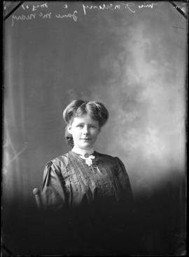 Photograph of Miss J. McNeary