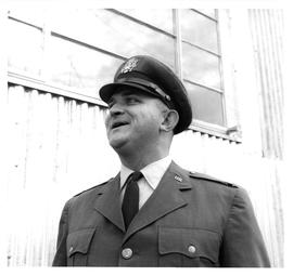 Photograph of an unidentified man wearing a uniform