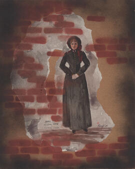Costume design for Sister Mary and Sister Jane