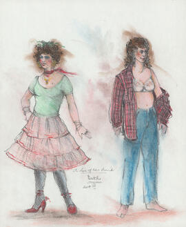 Costume design for Beth : Act III