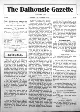 The Dalhousie Gazette, Volume 53, Issue 19
