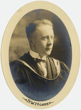 Portrait of Daniel William Hoare : Class of 1921