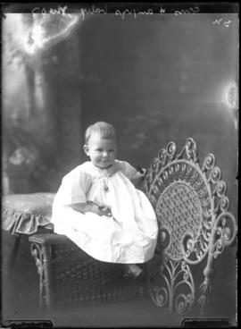 Photograph of the baby of Mrs. Taylor